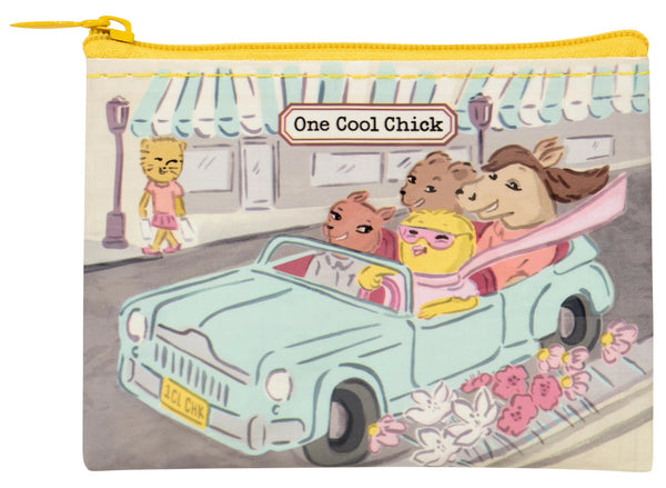 One Cool Chick Coin Purse
