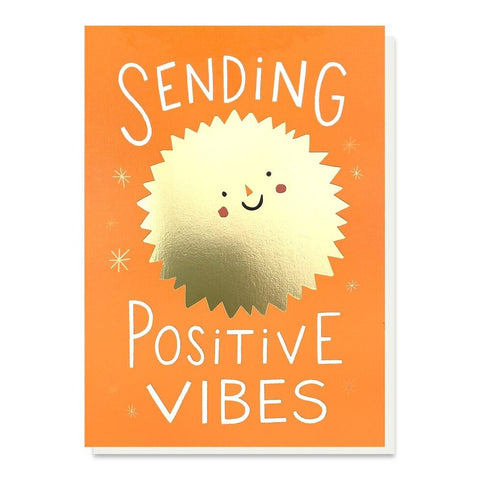 “Positive Vibes” Card