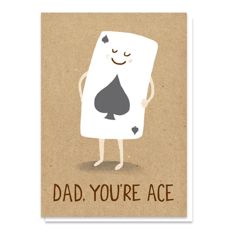 “Dad, You’re Ace” Card